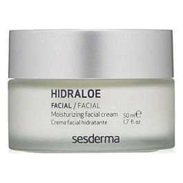 Sesderma HIDRALOE Crema Facial Hidratante con Aloe Vera 50 ml - Tratamiento Antiedad y Calmante Piel Seca y Sensible. Precio: 20.50000029. SKU: S0568947