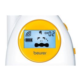 Beurer BY-84 Vigilabebés Modo ECO+ Alcance 800m Transmisión Analógica Pantalla LCD Retroiluminada Azul Indicación Emociones Bebé