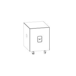 JBLPRO SRX918S Kit De Cubierta De Accesorios Para Altavoz