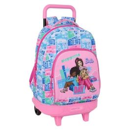 Safta Mochila Grande con Ruedas Compacta Extraíble Barbie 33x45x22cm Precio: 74.84999984. SKU: B18S8Q4S94