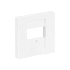 BUSCH-JAEGER BJ 1766-84 Abdeckung para TAE de Datos y Comunicación, Color Blanco de Estudio