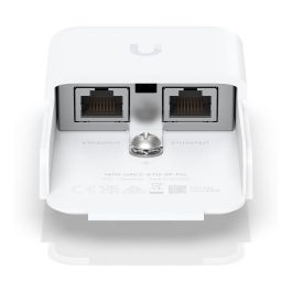 Ubiquiti UACC-ETH-SP-Pro Passthrough Ethernet Surge Protector, 600V, 10 GbE, 2 Puertos RJ-45, Blanco, PC, para Montaje en Pared