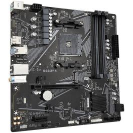 Gigabyte B550M K 1.0 Placa Base AMD B550 Socket AM4 Micro ATX, Compatible con AMD Ryzen 5, DDR4-SDRAM, 9MB55MK-00-10