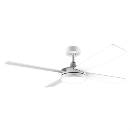 Cecotec 05989 Ventilador de Techo Blanco, 60W, 52 pulgadas con Luz LED, Mando a Distancia, 3 Velocidades y Modo Verano/Invierno Precio: 118.49999964. SKU: V1706640