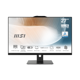 MSI Aio Modern Am272P 12M-672Es .27" (69 Cm)1920X1080 (Fhd) I7-1260P .16Gb(8Gb*2)Ddr4 Sdram .Pcie Gen3X4 W/O Dram Nvme256Gb*1 .W11 Home. Negro Precio: 1290.50000046. SKU: B13HKXCRTR