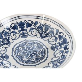 Vajilla Arabe DKD Home Decor Azul Blanco 27 x 2 x 27 cm Set de 18 Vajilla Arabe DKD Home Decor Azul Blanco 27 x 2 x 27 cm Set de 18