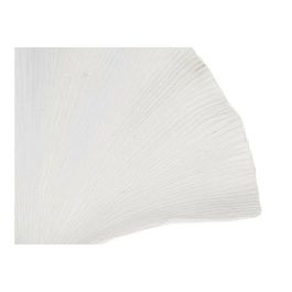 Figura Decorativa Flor Blanco Poliresina (8 x 37 x 24,5 cm) Figura Decorativa Flor Blanco Poliresina (8 x 37 x 24,5 cm)