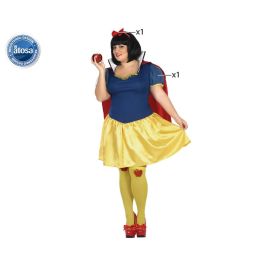 Disfraz Princesa De Cuento Mujer Adulto Amarillo XXL Disfraz Princesa De Cuento Mujer Adulto Amarillo XXL
