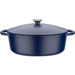 GSW Cocotte Blue Magic de Hierro Fundido Azul 33x26cm con fondo esmaltado, óptima distribución de calor, apta para inducción y horno 240°C Precio: 88.50000016. SKU: B15SZDKF6T