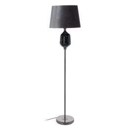 Lámpara Suelo Negro-Gris Metal-Cristal 40,50 X 40,50 X 156 C Precio: 193.8057. SKU: B1J48TTWAK