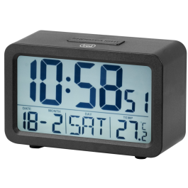 Trevi SLD 3P60 Reloj Despertador Digital Negro Rectangular con Calendario, Termómetro, Función Snooze y Retroiluminación, Alimentado por Pilas AA Precio: 11.94999993. SKU: B13JS5HZZV