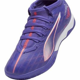 Botas de Fútbol para Niños Puma Ultra 5 Match It + Mid Blanco