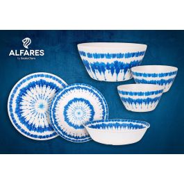 Ensaladera Mel Tie-Dye Mate 25.5 x 13.5 cm - Alfares (24 Unidades) Ensaladera Mel Tie-Dye Mate 25.5 x 13.5 cm - Alfares (24 Unidades)