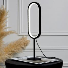 Home Deco Factory Lámpara Mesa Led Usb Colección Contemporain Metal