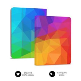 SUBBLIM funda de tablet con teclado usb KEYTAB USB 11" Triangulos