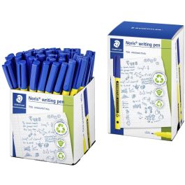 STAEDTLER Fineliner Noris, Bolígrafo de tinta base agua, Azul, 0.6mm, Punta Fina, Fácil de manejar, con Clip Precio: 12.50000059. SKU: B1HKALKXV8
