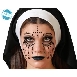 Joyas Faciales Adhesivas Lágrimas Negras y Cruz Sagrada para Disfraz de Monja Diabólica o Terror Halloween Joyas Faciales Adhesivas Lágrimas Negras y Cruz Sagrada para Disfraz de Monja Diabólica o Terror Halloween Precio: 0.88999977. SKU: B13DBNNSZS
