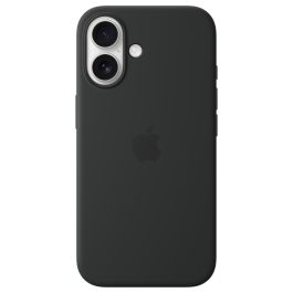 Apple iPhone 16 Funda de Silicona con MagSafe Negra