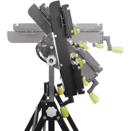 RYOBI Banco de trabajo plegable, ajustable y giratorio RWB03 con carga máxima de 100 kg RYOBI Banco de trabajo plegable, ajustable y giratorio RWB03 con carga máxima de 100 kg