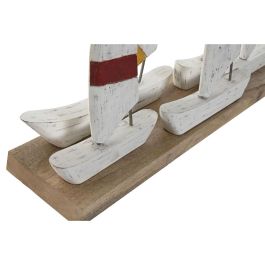 Decoracion Atlantico DKD Home Decor Blanco Azul Marino 13.5 x 46 x 67.5 cm