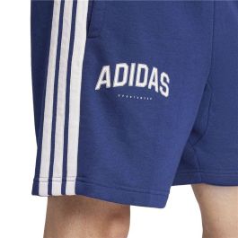 Pantalones Cortos de Hombre Adidas 3Bandas Azul XL
