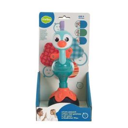 Sonajero con ventosa pavo real 25x12 cm Precio: 12.99693065. SKU: S2427106