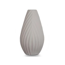 Jarrón Cerámica Raya Diagonal 49 cm Gris - Giftdecor Jarrón Cerámica Raya Diagonal 49 cm Gris - Giftdecor