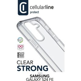 Cellularline Clear Strong Case para Samsung S24 FE - Funda Protectora Transparente Resistente Precio: 36.49999969. SKU: B1F5QH8BDZ