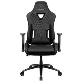 SILLA GAMER THUNDERX3 DC3BK NEGRA - MARCO DE METAL - REPOSABRAZOS AJUSTABLE - RUEDAS NYLON - TECNOLOGÍA AIR - PISTON CLASE 4 - HASTA 150KG
