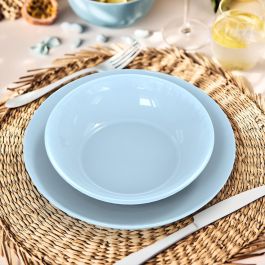 Plato Hondo Opal Apy Paradise Azul Luminarc 20 cm