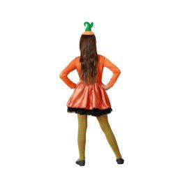 Disfraz Calabaza Naranja con Gorro para Niña 7-9 Años