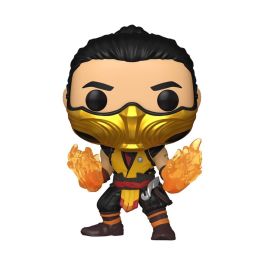 FUNKO Figura POP Mortal Kombat Scorpion Vinilo 9cm