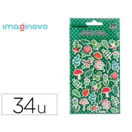 Imaginovo Pegatinas Flores Vintage de Papel 190x100 mm Scrapbook Precio: 1.49999949. SKU: B14RFQHCX6