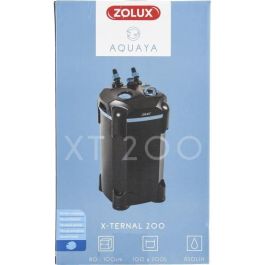 Zolux ZOL3336023265339 Filtro externo Xternal 200 para acuarios 100-200L, caudal 850L/h, 9.3W