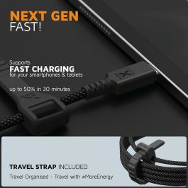 Cable USB Xtorm CX3051 Negro 1,5 m