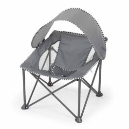 Hamaca plegable para bebé BRIGHT STARS Pop 'N Chill gris, con protección solar FPS +50 y bolsa de transporte incluida Hamaca plegable para bebé BRIGHT STARS Pop 'N Chill gris, con protección solar FPS +50 y bolsa de transporte incluida