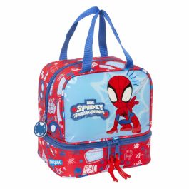 Portameriendas Spider-Man Rescue Azul Rojo 20 x 20 x 15 cm Precio: 7.69000012. SKU: B16625S6SK