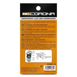 Cenicero Led Pilas Cromado Stock Last INT40119 Cenicero Led Pilas Cromado Stock Last INT40119