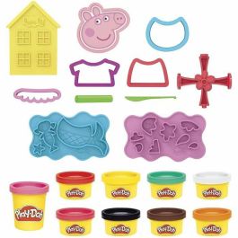 Hasbro Play-Doh Juego de Diseño Peppa Pig con Moldes y Plastilina para Niños