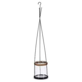 Portavelas Ibergarden HW99-1108 Negro Transparente Metal Cristal Precio: 8.88999947. SKU: S3604512