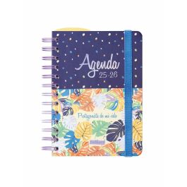 Finocam Agenda Talkual Espiral Doble 8º 1Dp Tapa Dura 'Vida' 2025-2026, con estampación metálica y pegatinas temáticas Precio: 10.58999986. SKU: B14CLHM747