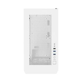 Montech AIR 100 ARGB TG White | Caja PC Gaming Mini Tower con Iluminación RGB y Panel de Vidrio Templado
