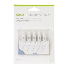 Cricut TrueControl Blades - Hojas para cúter de acero, 5 unidades - Ref. 2004845