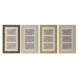 Marco Multifoto Scandi DKD Home Decor Natural Beige 2 x 44 x 26 cm (4 Unidades) Precio: 38.659500471899996. SKU: B18N3XFPPF