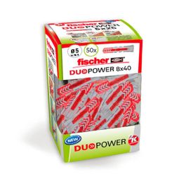 Fischer Duopower Taco 8x40 mm, Caja 50 uds - Ref. 536387 Precio: 6.89000015. SKU: S7913084
