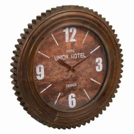 Reloj de Pared Alexandra House Living Rojo Madera de abeto Madera MDF