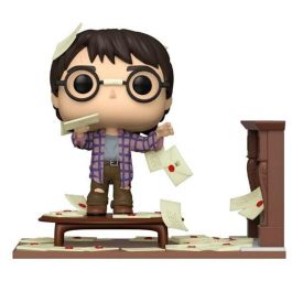 Funko Figura POP Deluxe Harry Potter Anniversary Harry Potter with Hogwarts Letters Exclusive Vinilo en Caja Regalo con Ventana
