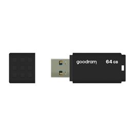 Goodram UME3-0640K0R11 Memoria USB 3.0 de 64GB Negro – Lápiz USB de Alta Velocidad para Almacenamiento Portátil