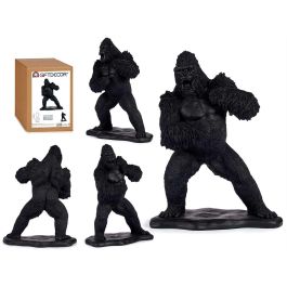 Giftdecor Gorila Enfadado Negro Figura Decorativa en Resina 25.5 x 56.5 x 43.5 cm Precio: 56.50000015. SKU: S3609524