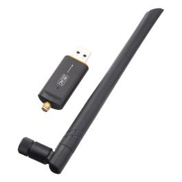 Phoenix Technologies Adaptador USB Wi-Fi 4603AC Doble Banda AC1200 (867+300 Mbps) 802.11ac, Receptor Inalámbrico con Chipset Realtek RTL8812 y Antena 5 dBi